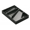 Boites de rangement en ABS pour 8 clés polygonales doubles
