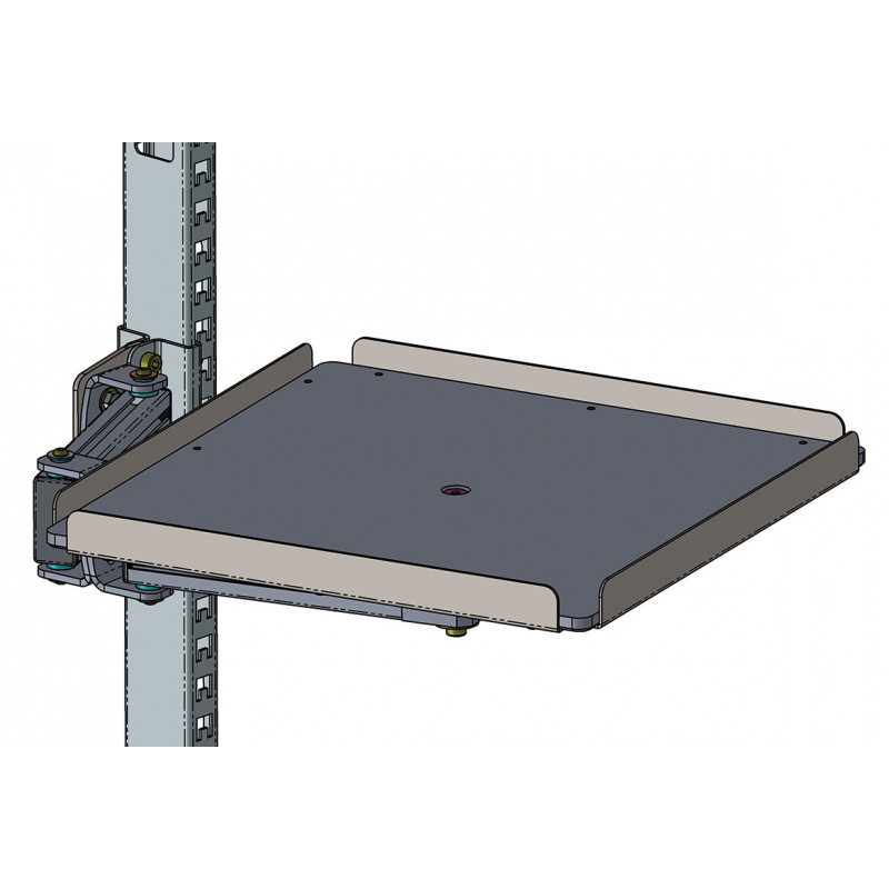 Tablette rotative pour table de travail industrielle