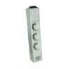 Bloc 3 prises sans protection électrique