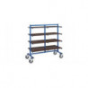 Plateau en bois pour chariot cantilever
