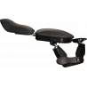 Repose-bras réglable sur 3 axes avec double articulation centrale