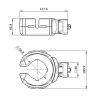 Support visseuse orientable
