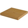 Plaque de protection hêtre L 680 x P 500 mm