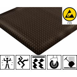 Tapis industriel antifatigue ESD