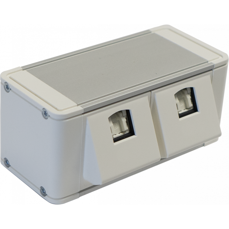 Bloc 2 prises RJ45
