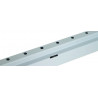 Paire de lisses perforées pour armoires et rayonnages