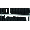 paire de lisse porte-pneus pour armoires et rayonnages