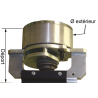 Plateau tournant indexable manuel