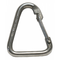 Mousqueton inox 100 mm