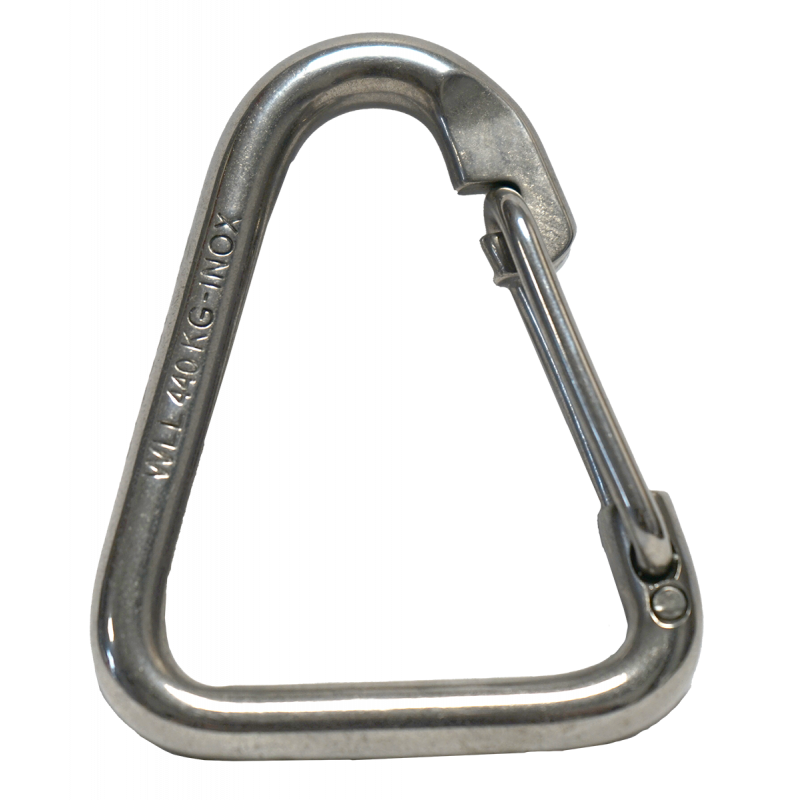 Mousqueton inox 100 mm Mousqueton inox 100 mm