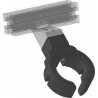 Support visseuse incliné à 45° pour une préhension ergonomique