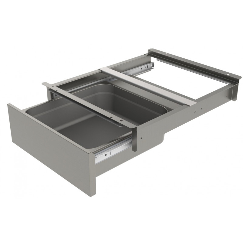 Tiroir inox