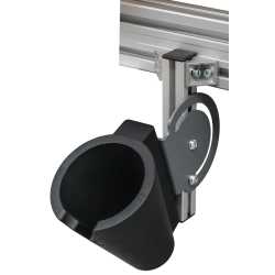 Support visseuse, perceuse avec fixation pour rail alu