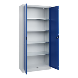 Armoire à portes battantes L 930 x P 400 x H 1950 mm | Mecamontage