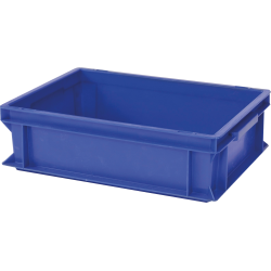 Bac polypropylène bleu L 300 x P 400 mm | Mécamontage