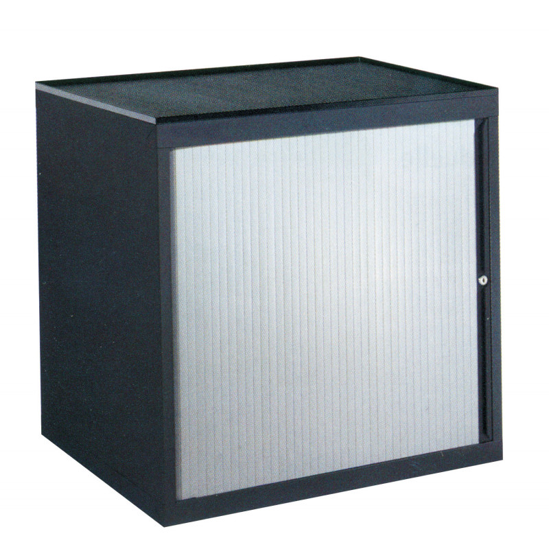 Armoire à rideau avec 2 rayons extensibles