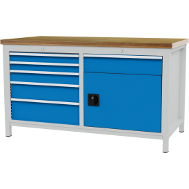 Etabli configurable L 1500 mm 2 bâtis