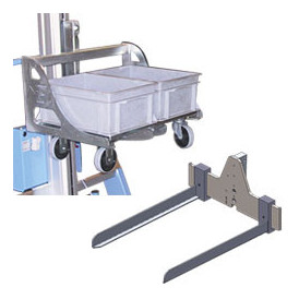 Fourche et prise bac pour chariot mini gerbeur semi-électrique Lift & Drive