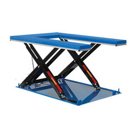 Table élévatrice électrique hydraulique plateau E