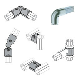 Connecteur de tube aluminium