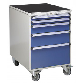 Desserte mobile acier L 530 x P 640 x H 795 mm