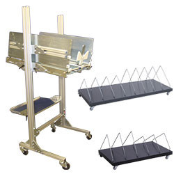 Chariot support cartons