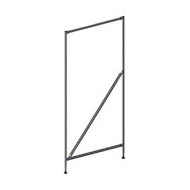 Structure en tube aluminium