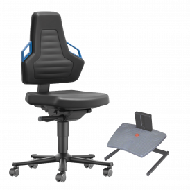 Sièges, chaises d'atelier, assis-debout, repose-pieds tapis antifatigue