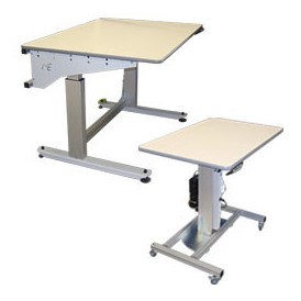 Table de travail motorisée électrique hauteur réglable pour atelier industriel professionnel