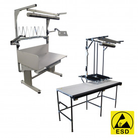 Poste de travail ergonomique ESD antistatique