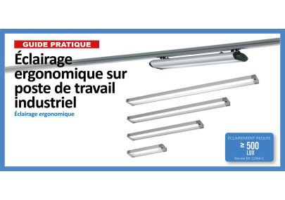 Éclairage ergonomique poste de travail industriel | Mecamontage image