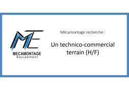 Technico-commercial terrain – Profil Technicien Industriel (H/F) – CDI