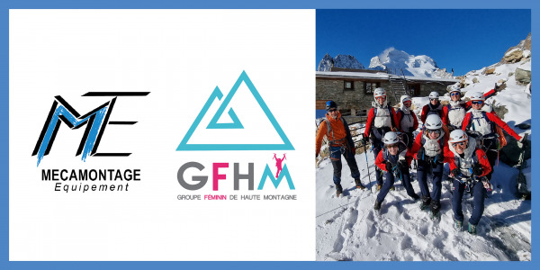 Mécamontage est partenaire du GFHM (Groupe Féminin de Haute Montagne)
