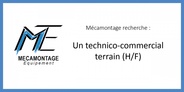 Commercial - Equipements pour l'Industrie/ Ergonomie (H/F) - secteur Est de la France